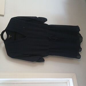 A. Byer Size L Juniors Navy Blue Dress/ Tunic